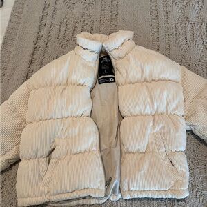 Cream Puffer Jacket